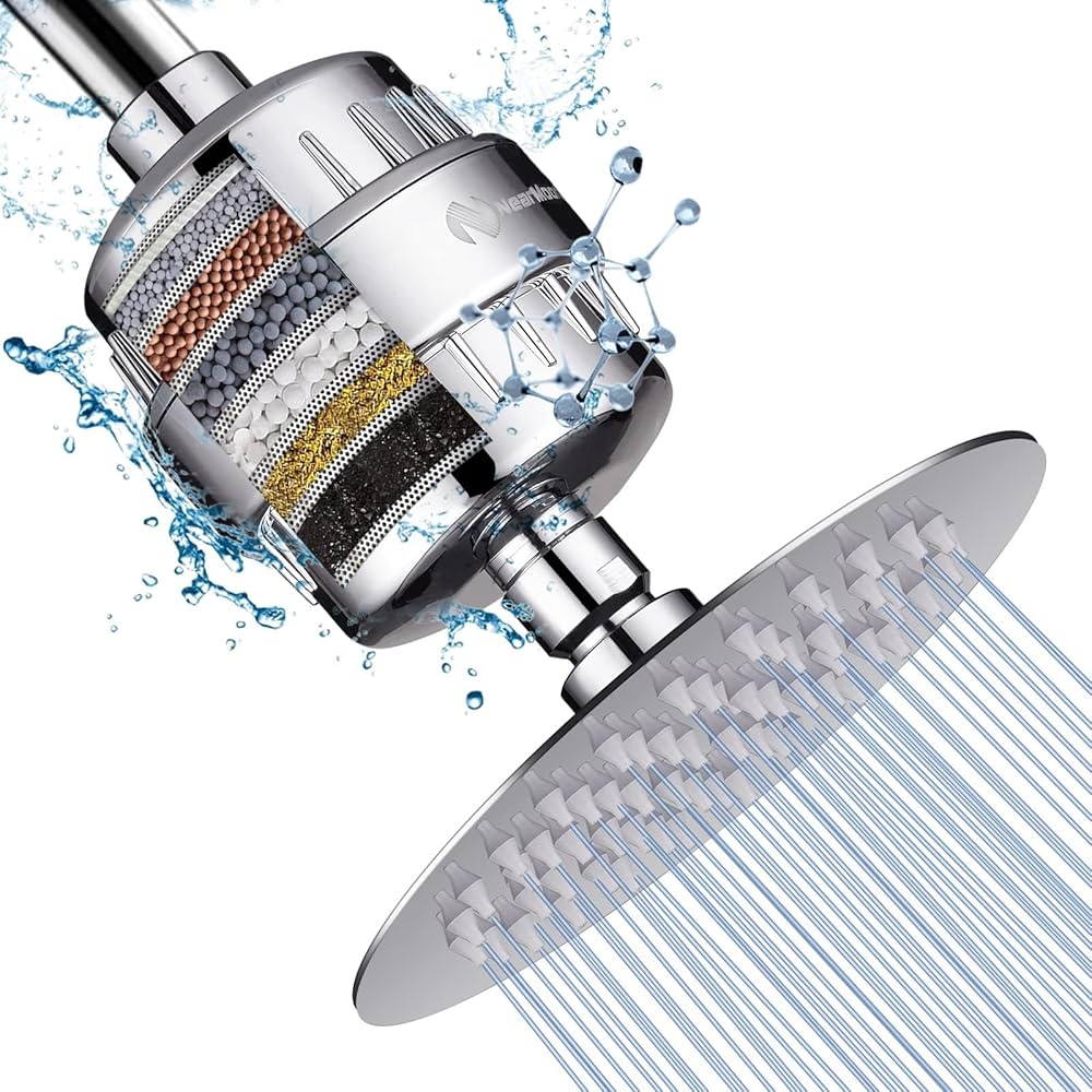 20 Stage Water Purifying Shower Filter - Easy Install